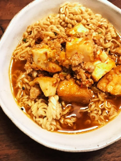 厚揚げ麻婆ラーメン-レシピのメイン写真