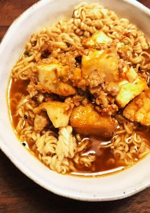 厚揚げ麻婆ラーメン-レシピのメイン写真