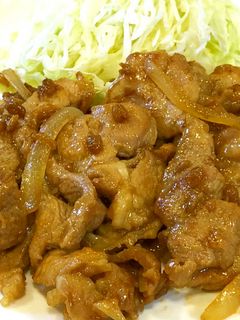 簡単味付け♪豚肉のみそ漬けしょうが焼き-レシピのメイン写真