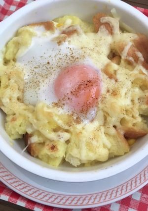 簡単！あつあつパングラタン-レシピのメイン写真