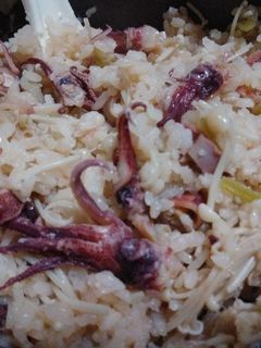 イカ飯(簡単)炊飯器-レシピのメイン写真