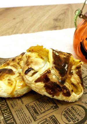 ハロウィンに♪簡単かぼちゃパイ-レシピのメイン写真