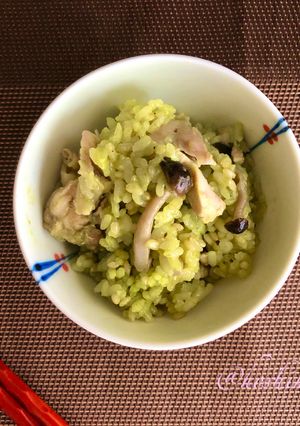 ★抹茶アイス釜飯★相葉マナブ グランプリ-レシピのメイン写真