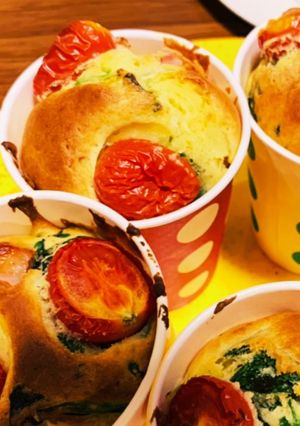 ほうれん草とベーコンの簡単キッシュ風-レシピのメイン写真