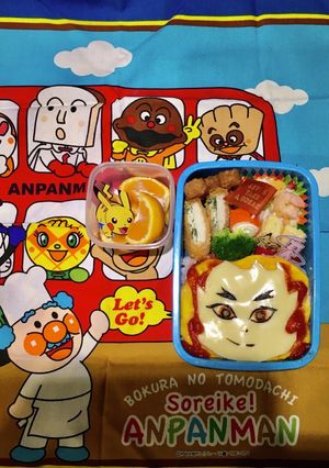 簡単　キャラ弁　鬼滅の刃13-レシピのメイン写真