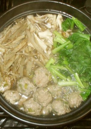 肉団子鍋♪簡単基本-レシピのメイン写真