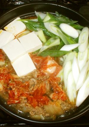 豆腐チゲ鍋♪簡単キムチで-レシピのメイン写真