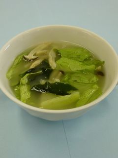 レタスのみそ汁-レシピのメイン写真