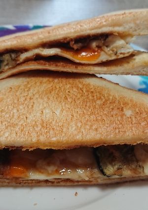 ホットサンド☺️-レシピのメイン写真