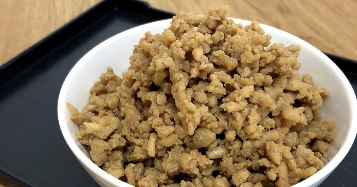 甘辛♪鶏そぼろ by うるま市健康支援課 【クックパッド】 簡単おいしい