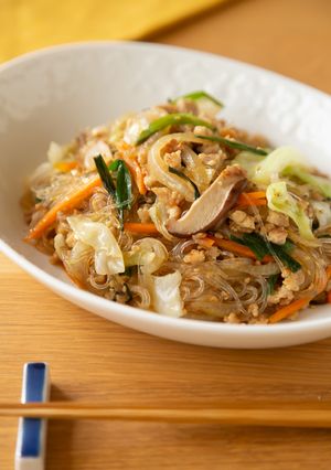 フライパン一つで はるさめと野菜の炒め物-レシピのメイン写真