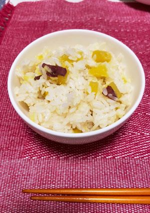 白だし　さつまいもご飯-レシピのメイン写真