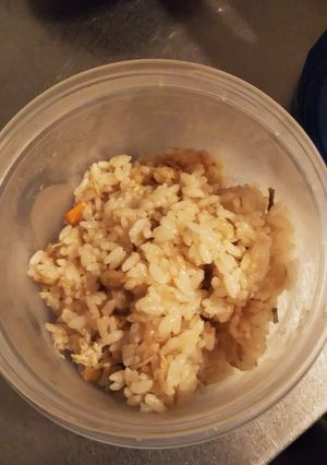 ツナの炊き込みご飯　覚え書き-レシピのメイン写真