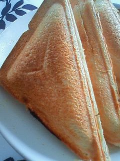バナナとチーズのホットサンド-レシピのメイン写真