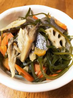 ほっこり☆茎わかめの煮物-レシピのメイン写真