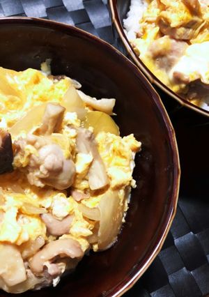 フライパンで親子丼-レシピのメイン写真