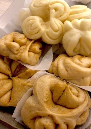 台湾中華蒸しパンの作り方-レシピのメイン写真