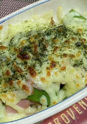ピーマンとハムのチーズ焼き-レシピのメイン写真