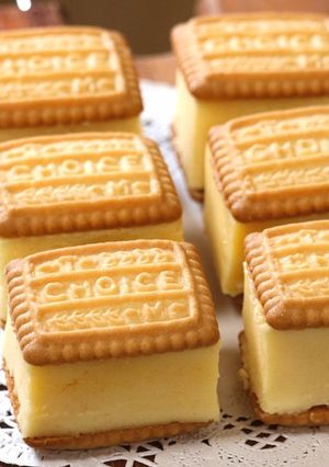 焼かない!簡単クッキーサンドチーズケーキ-レシピのメイン写真