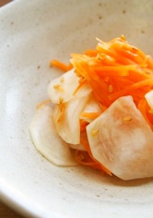 かぶと人参の酢の物♪-レシピのメイン写真