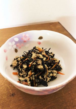 ♪ひじき&豆腐のおかか炒り♪-レシピのメイン写真