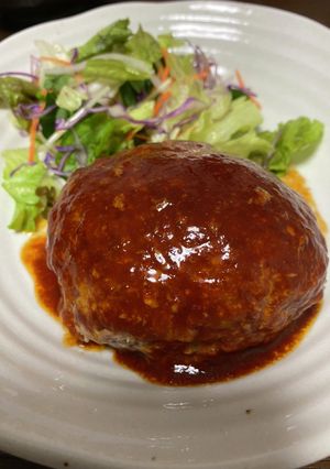 ハンバーグ-レシピのメイン写真