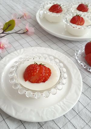 子供と一緒に♡レンチン！ミルキープリン-レシピのメイン写真