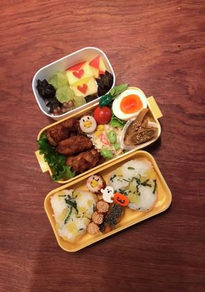 お弁当・・・165大葉と沢庵のおにぎり-レシピのメイン写真
