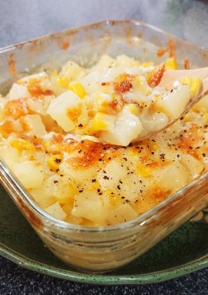 簡単☆味噌バタコーンの甘いポテトグラタン-レシピのメイン写真