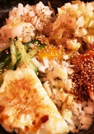低糖質まぜそば。酢キャベツ&酢たまねぎ-レシピのメイン写真