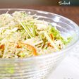 千切り野菜とじゃこのさっぱりサラダ
