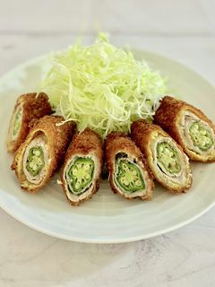 ボリューム満点♪オクラの豚巻きフライ-レシピのメイン写真