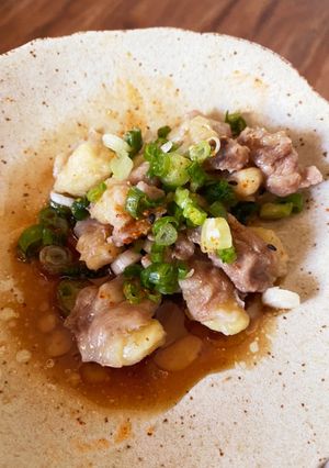 レンジで2分!鶏なんこつのぽん酢おつまみ-レシピのメイン写真