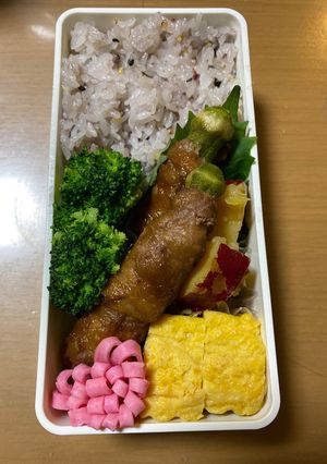20201016中学2年男子お弁当-レシピのメイン写真