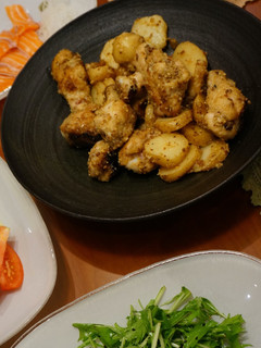 鳥手羽元とじゃがいものマスタード焼き-レシピのメイン写真