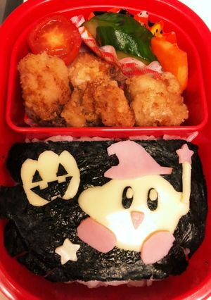カービィのハロウィン弁当-レシピのメイン写真