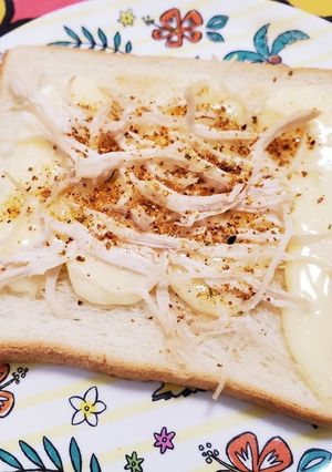 ささみマヨトースト-レシピのメイン写真