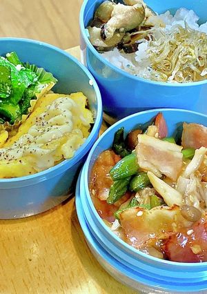 麺つゆで甘辛炒め^_^ タロの弁当49-レシピのメイン写真