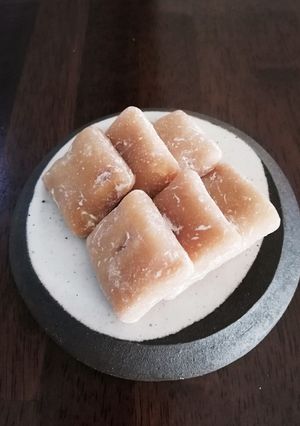 米粉で胡桃ゆべし風　　袋とレンジで◎-レシピのメイン写真