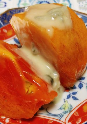 柿ゴルゴンゾーラ-レシピのメイン写真