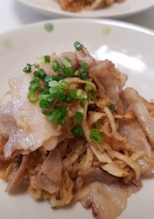 お二人さんの☆切り干し大根と豚バラ肉炒め-レシピのメイン写真