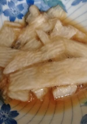山芋(短冊切り)酢醤油でシンプルに-レシピのメイン写真