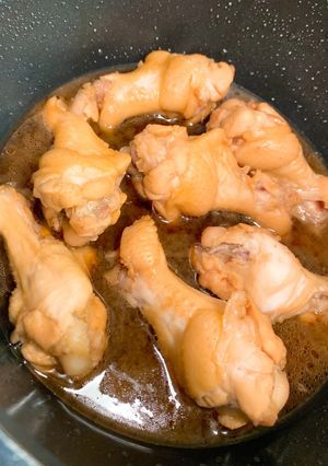 鶏手羽のさっぱり煮(かんたん酢)-レシピのメイン写真