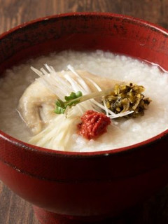 辛旨米麹醤の中華粥風鶏のお粥-レシピのメイン写真