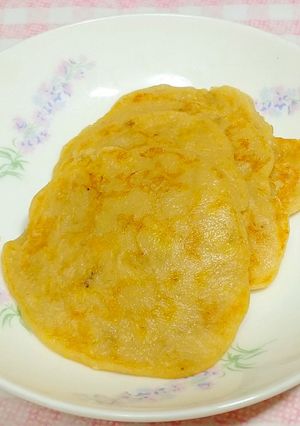 離乳食 もちもちバナナケーキ-レシピのメイン写真
