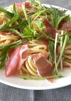しっとり生ハムのオイルパスタ-レシピのメイン写真