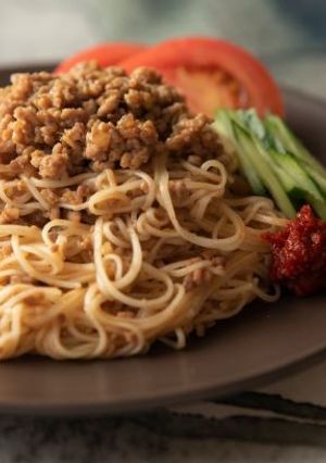 辛旨米麹醤のジャージャー麺風-レシピのメイン写真