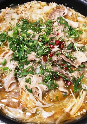 我が家の無限ごま油鍋-レシピのメイン写真