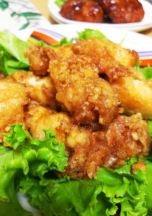 生姜香る☆肉汁たっぷりのむね肉のから揚げ-レシピのメイン写真