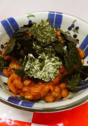 もっと元気に~!キムチ納豆☆-レシピのメイン写真